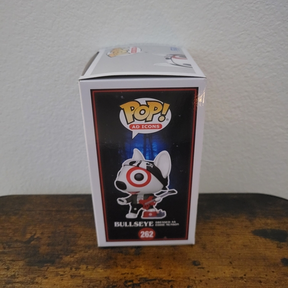 Funko Pop Stranger Things Bullseye Dressed As Eddie Munson Funko Exclusive #262 - Picture 4 of 5